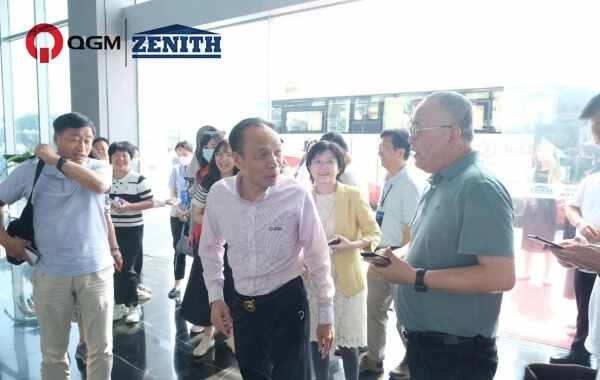 Deelnemers van het derde Chinees-Duitse Sci-tech Forum bezochten QGM