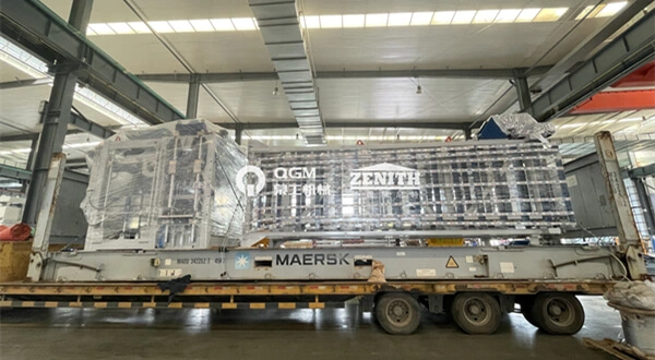 QGM Nieuwe ZN1200C volautomatische blokfabriek naar Mexico – ter ondersteuning van de lokale wederopbouw na de aardbeving in Mexico