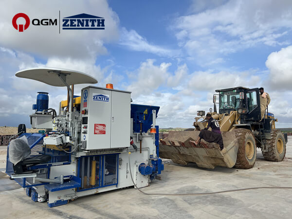 Nieuwe Duitsland Zenith 913SC steenmachine in Pakistan (2022)