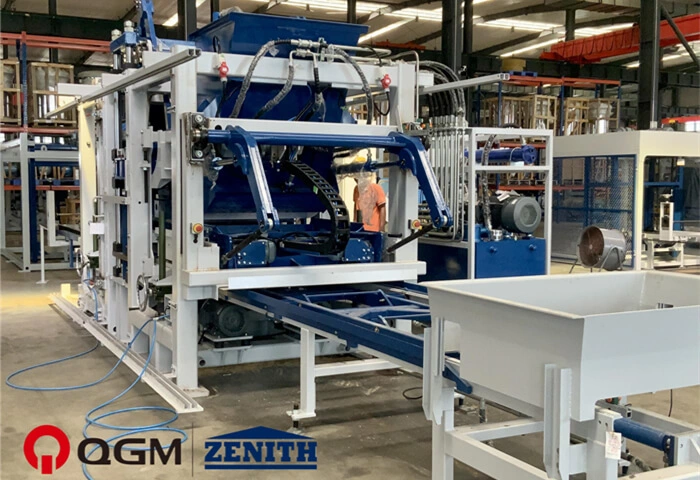 Nieuwe projectverzending | Gloednieuwe ZN900C-machine voor het maken van blokken werd geleverd door QGM naar Bangladesh