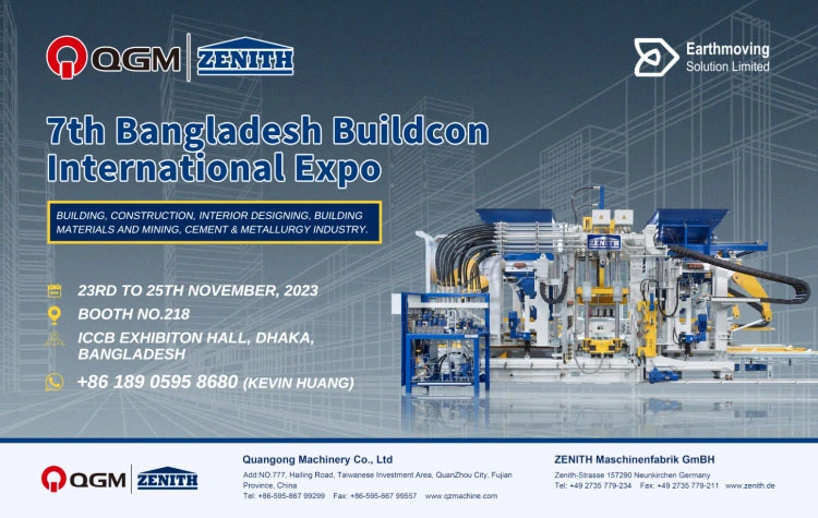 Ontmoet QGM-ZENITH op Bangladesh 2023 Buildcon