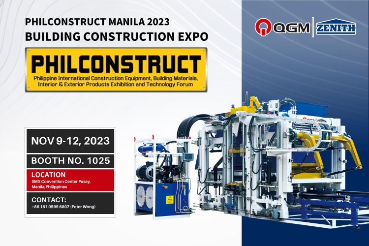 QGM Group-uitnodiging voor PHIL CONSTRUCT MANILA 2023
