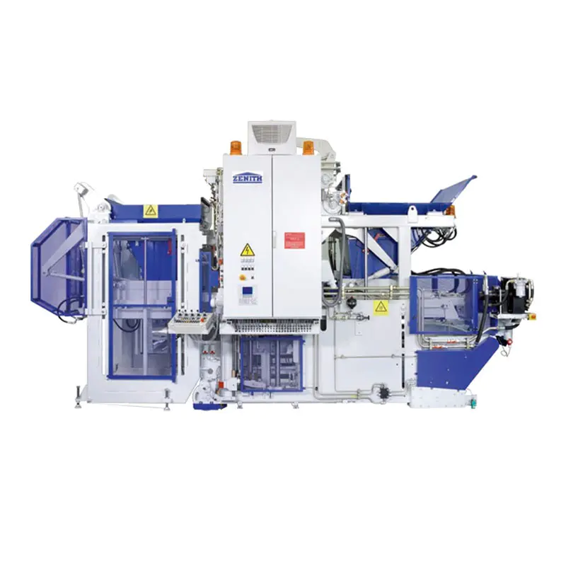 De machine-industrie voor het maken van betonblokken luidde technologische innovatie en mondiale marktuitbreiding in