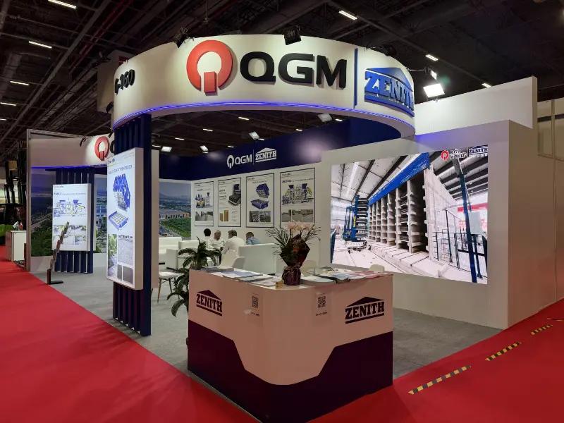 Quangong Machinery Co., Ltd. schittert op de Turkse bouwmachinebeurs: intelligente productie maakt overzeese ontwikkeling mogelijk