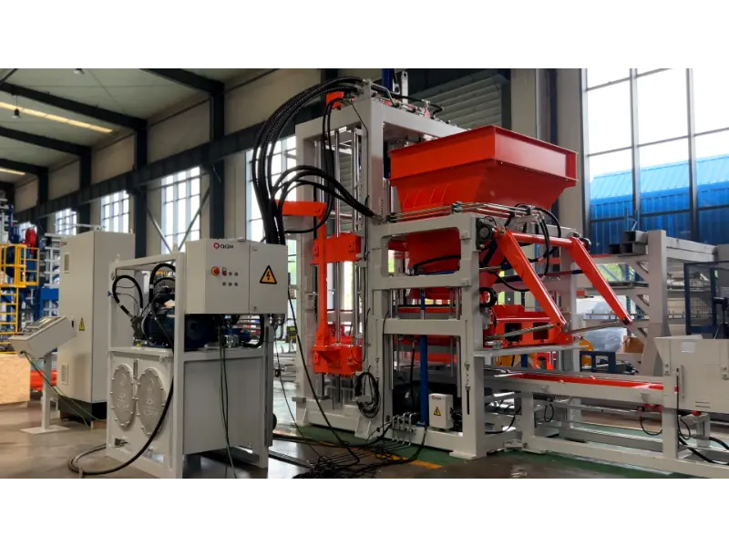 Quangong Machinery Co., Ltd. QT10 hogesnelheidsproductielijn voor het maken van blokken zet een nieuwe standaard voor uitmuntende intelligente productie