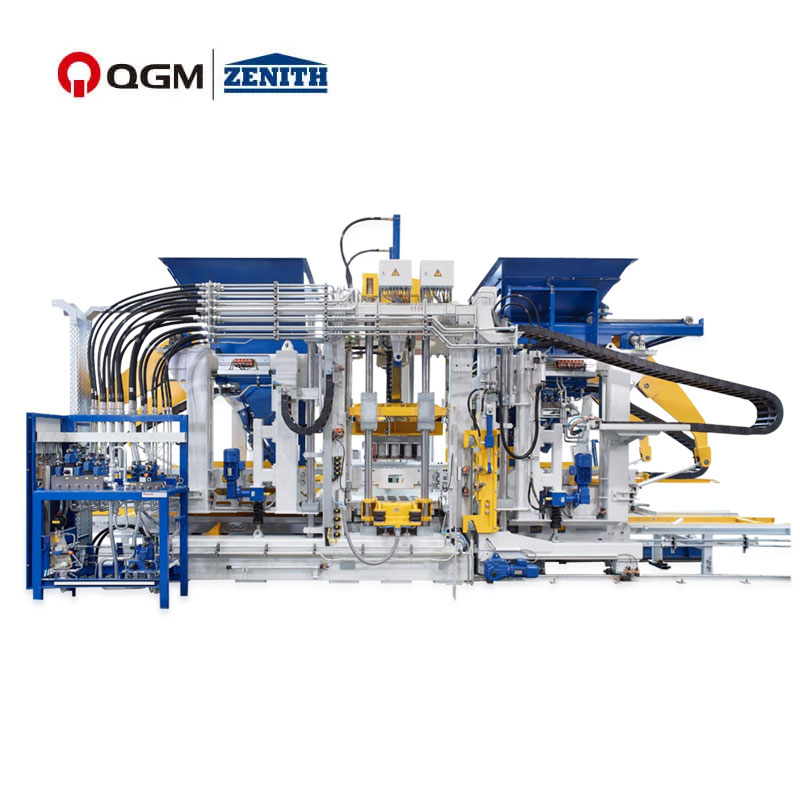 Automatische machine voor het maken van betonblokken