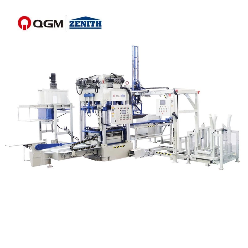 Cementdoorlatende steenmachine