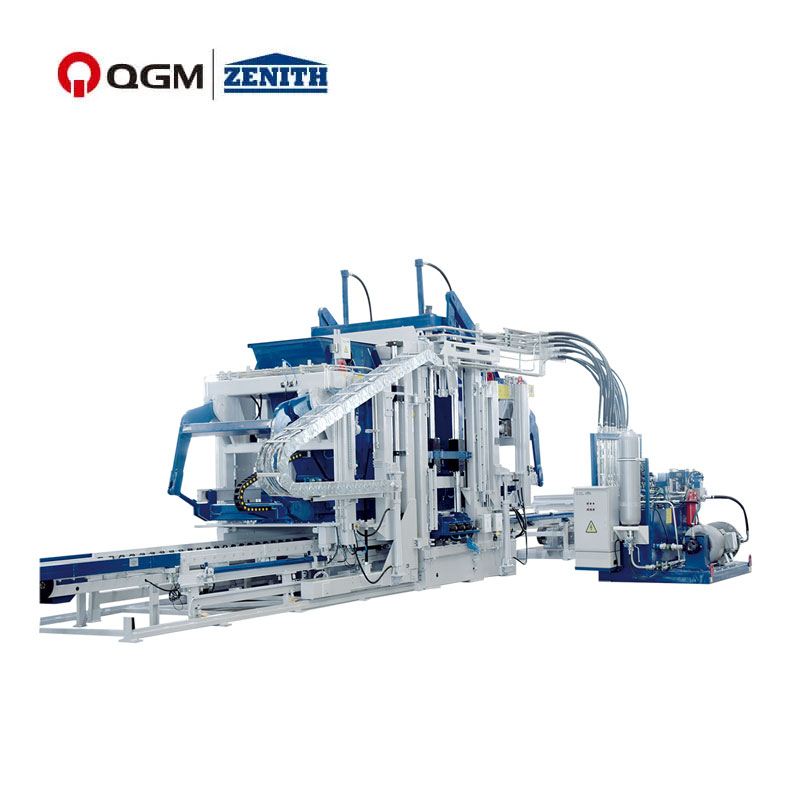 Machine voor het maken van betonstenen