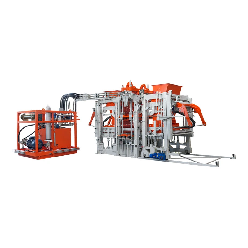 Doorlaatbare vormmachine voor grasbestrating