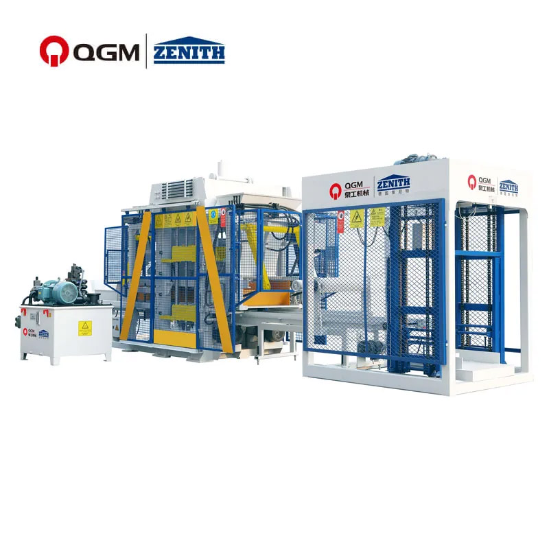 Doorlatende steenmachine
