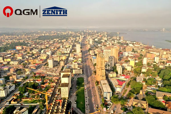 QGM QT6 betonblokmachine in KINSHASA DR CONGO